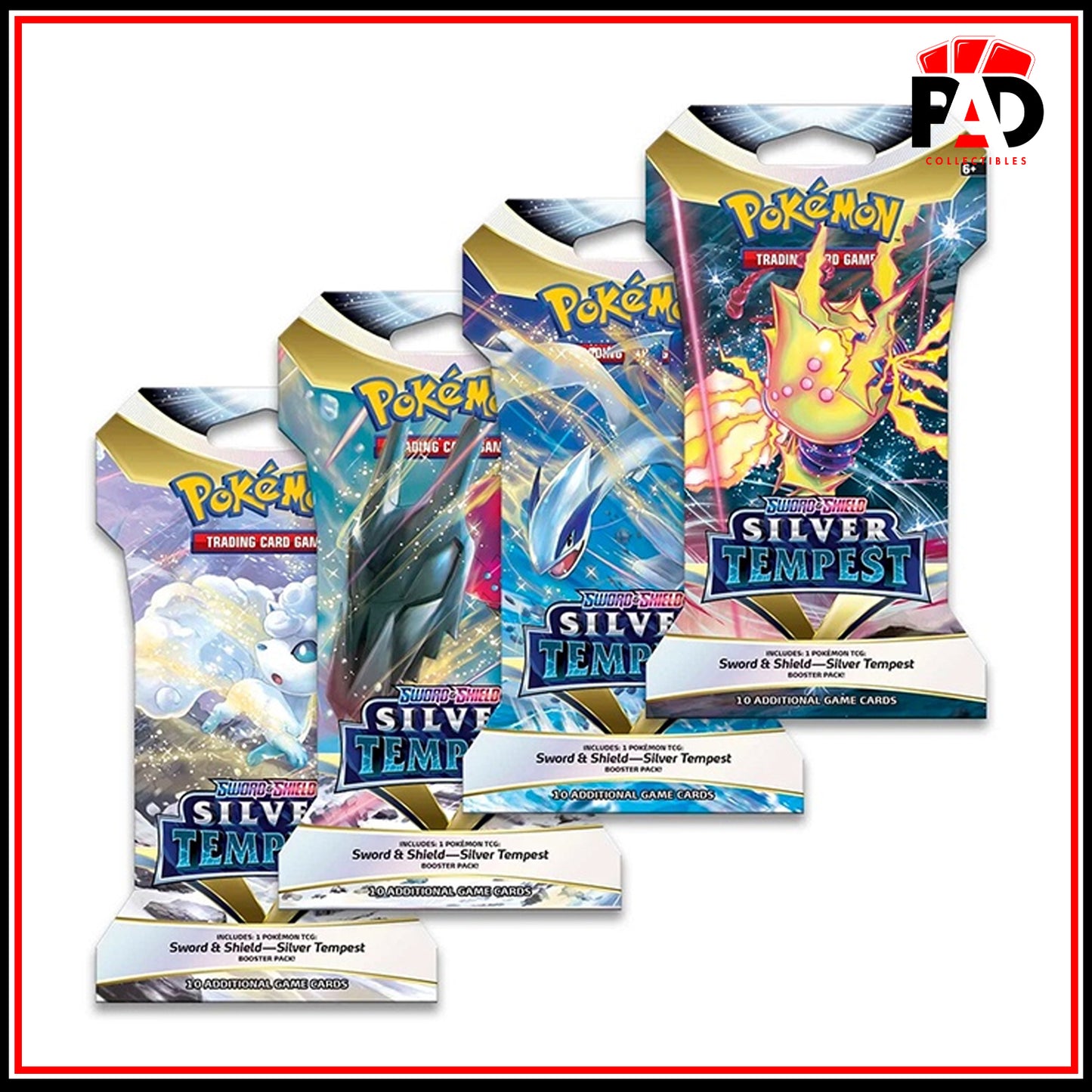 Pokémon Sword and Shield - Silver Tempest Sleeved Booster Pack (1 Pack)