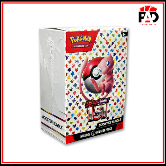 Pokémon Scarlet & Violet-151 Booster Bundle (6 Packs)