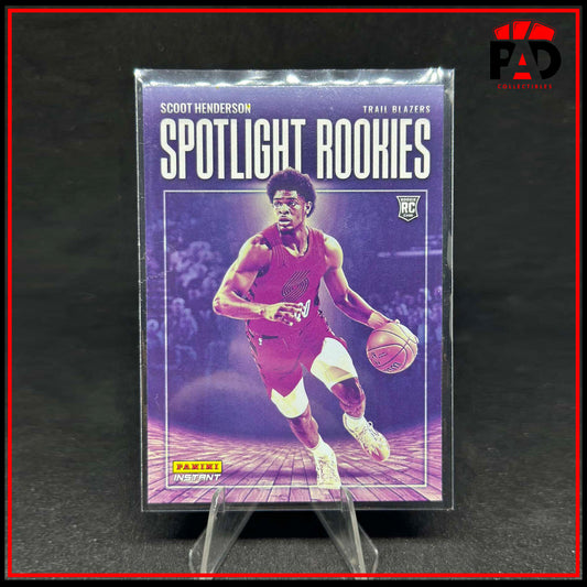 2023-24 Panini Instant NBA Spotlight Rookies Scoot Henderson RC /209