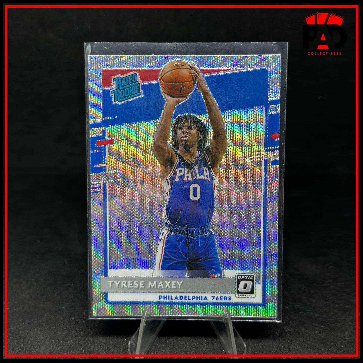 2020 Panini Donruss Optic Rated Rookie Tyrese Maxey