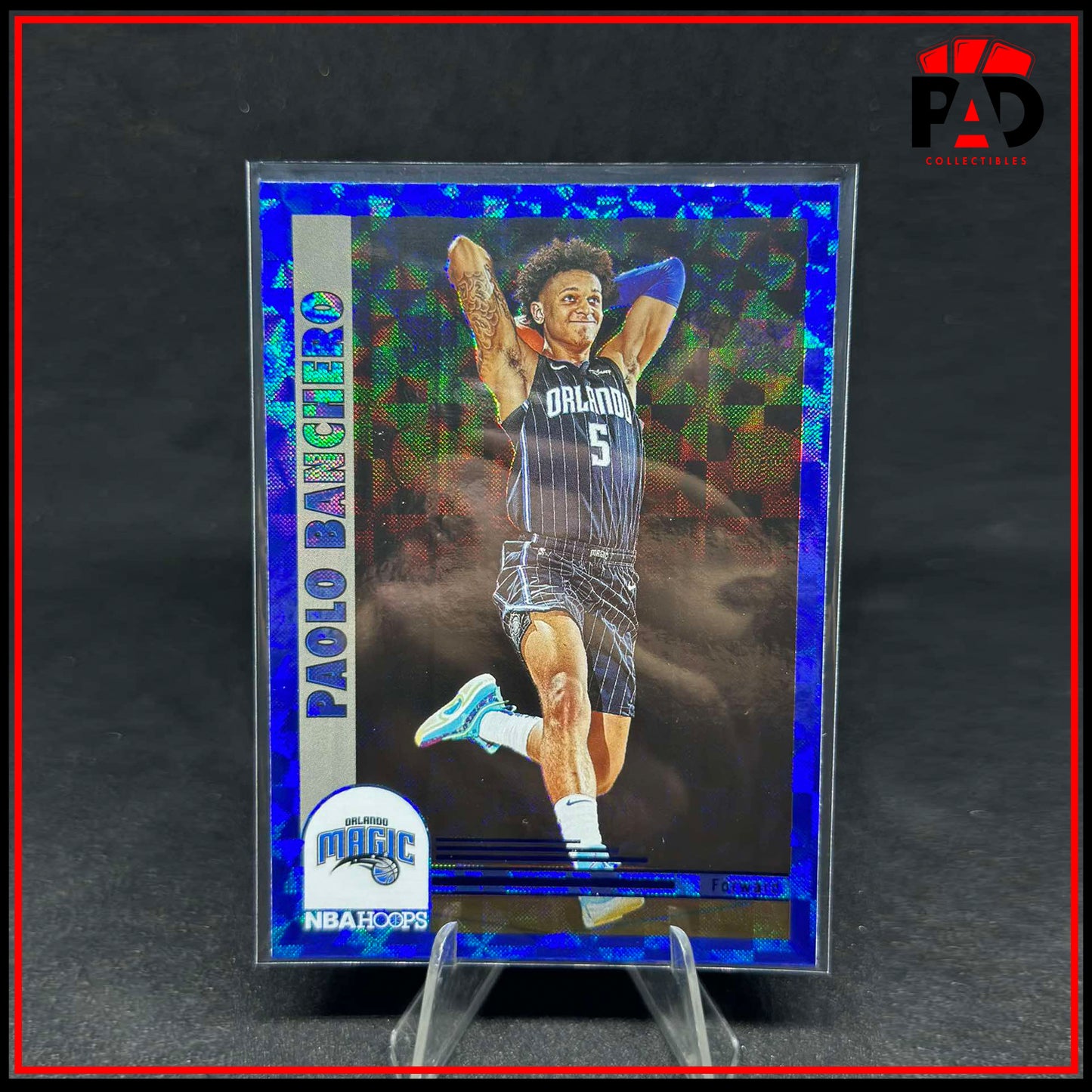 2022-23 Panini NBA Hoops Paolo Banchero RC Hoops Tribute Blue