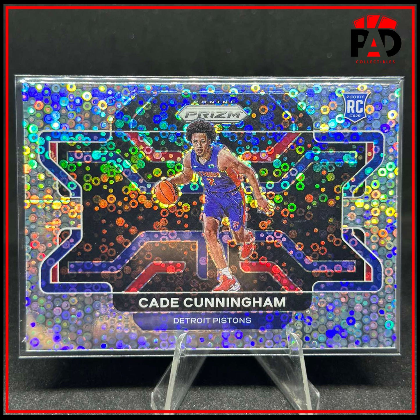 2021-22 Panini Prizm Cade Cunningham RC Fast Break Prizm Rookie Variations