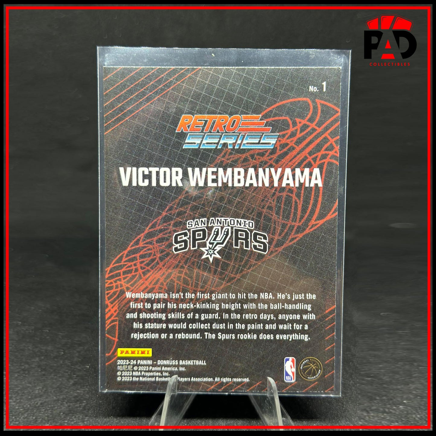 Panini Donruss Victor Wembanyama Rookie Card Retro Series