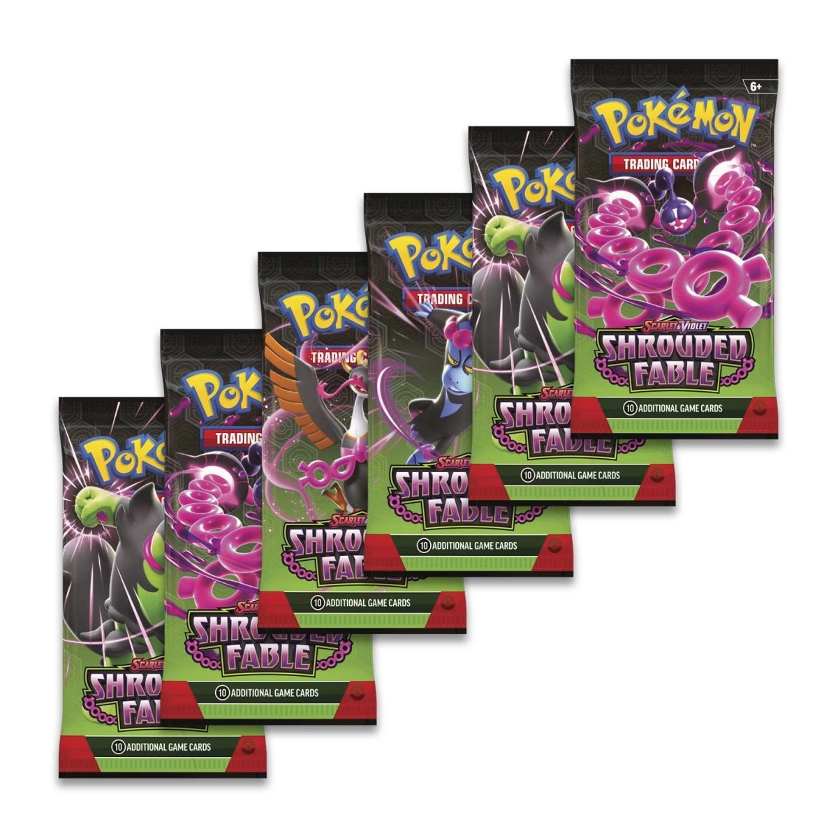 Pokémon Scarlet & Violet-Shrouded Fable Booster Bundle (6 Packs)