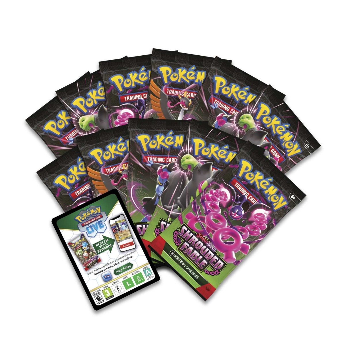 Pokémon Scarlet & Violet-Shrouded Fable Pokémon Center Elite Trainer Box