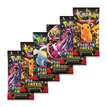 Pokémon Scarlet And Violet Paldean Fates Booster Bundle (6 packs)