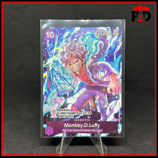 One Piece TCG Monkey D. Luffy P-041 2024 Bandai Card Fest PROMO English