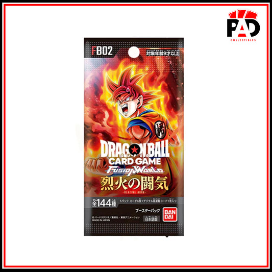 Dragon Ball Super Fusion World - Blazing Aura - Booster Pack (FB02) (1 Pack)