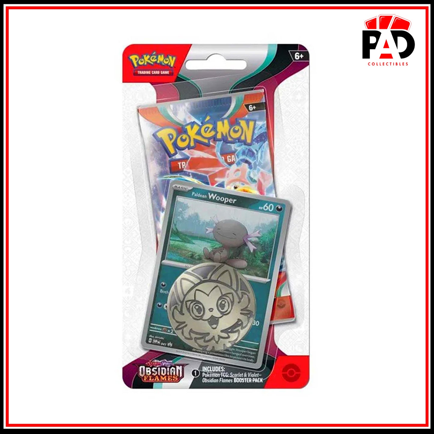 Pokémon TCG: Scarlet & Violet - Obsidian Flames Checklane Blister Pack (1 Pack)