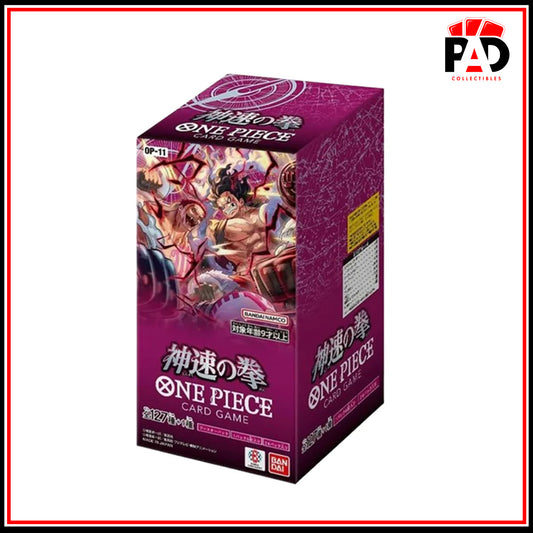 One Piece Card Game - A Fist of Divine Speed - Booster BOX (OP-11)