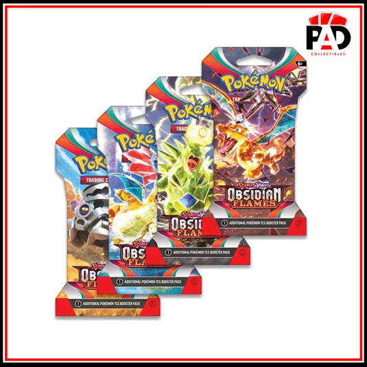 Pokémon Scarlet & Violet - Obsidian Flames Sleeved Booster Pack (1 Pack)