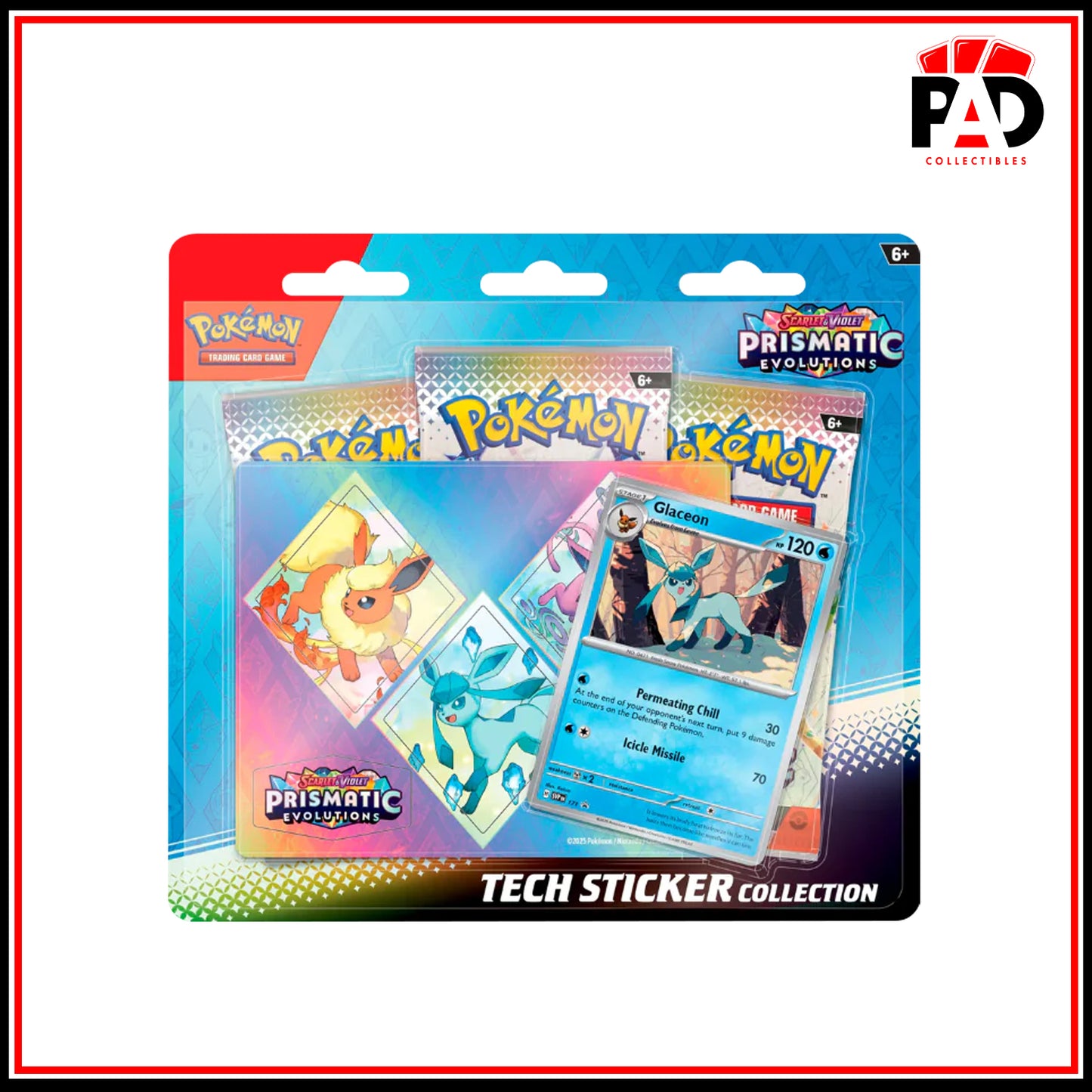 Pokémon Scarlet & Violet— Prismatic Evolutions Tech Sticker Collection