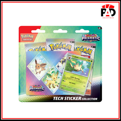 Pokémon Scarlet & Violet— Prismatic Evolutions Tech Sticker Collection