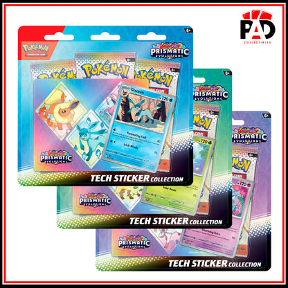 Pokémon Scarlet & Violet— Prismatic Evolutions Tech Sticker Collection