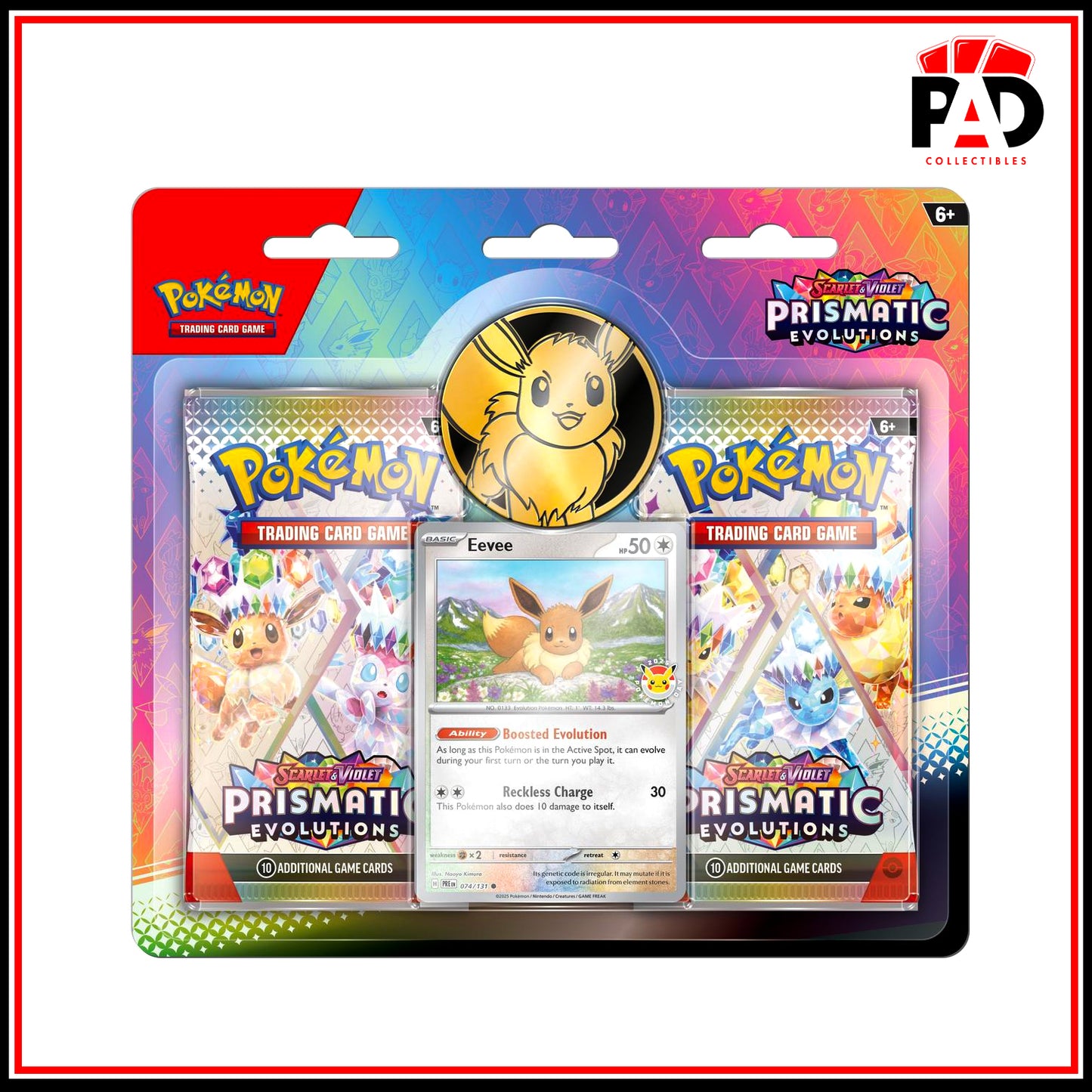 Pokémon Scarlet & Violet - Prismatic Evolutions 2-Pack Blister