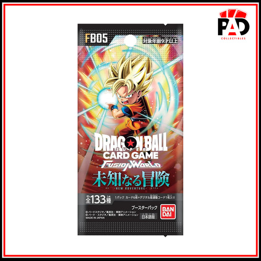 Dragon Ball Super Fusion World - Unknown Adventure - Booster Pack (FB05) (1 Pack)