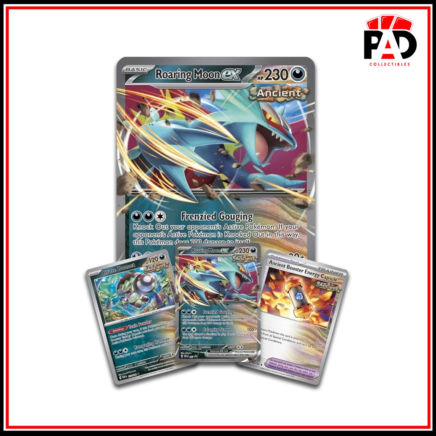 Pokémon TCG: Roaring Moon EX Box