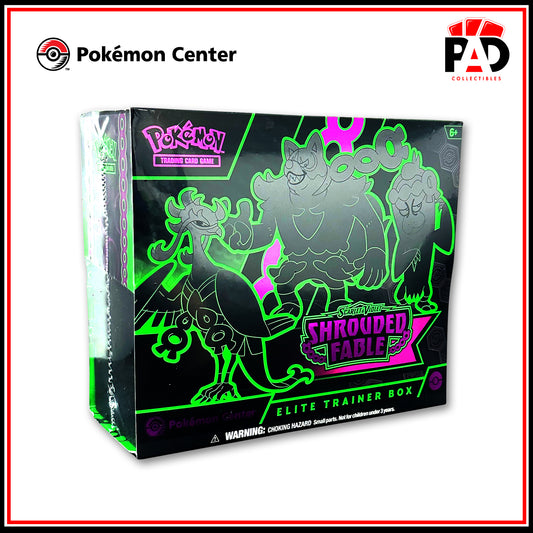 Pokémon Scarlet & Violet-Shrouded Fable Pokémon Center Elite Trainer Box